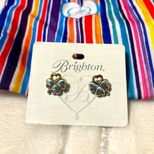 Heart-clover Brighton Mini Post Earrings